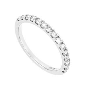 Churumbela en oro blanco con diamantes