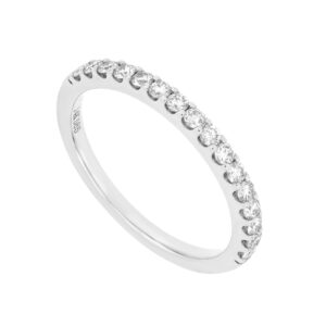 Churumbela en oro blanco con diamantes