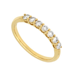 Churumbela en oro amarillo con diamantes