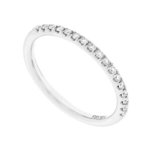 Churumbela en oro blanco con diamantes