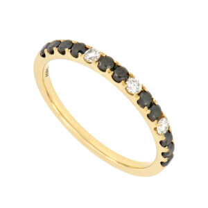 Churumbela con diamantes negros