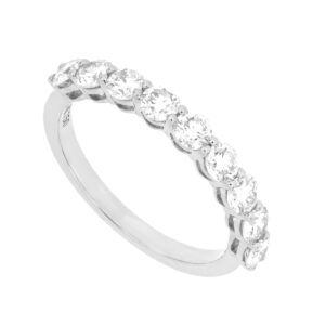 Churumbela en oro blanco con diamantes