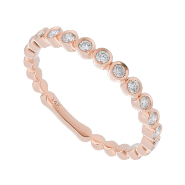 Churumbela de oro con diamantes