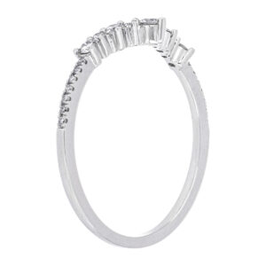 Anillo complementario de oro blanco con diamantes - Imagen 2