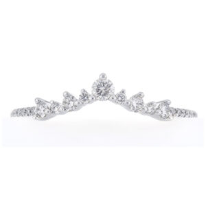 Anillo complementario de oro blanco con diamantes - Imagen 3