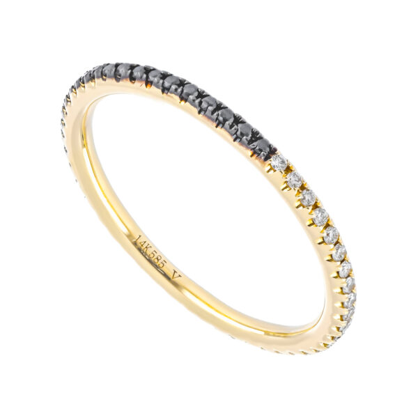 Churumbela completa de oro amarillo con diamantes