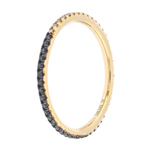 Churumbela completa de oro amarillo con diamantes - Imagen 2