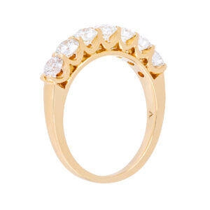 Churumbela de oro amarillo con diamantes - Imagen 2