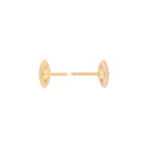 Broqueles de oro amarillo con diamantes - Imagen 2