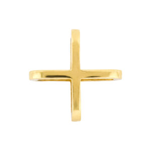 Dije cruz de oro