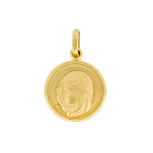 Medalla madona de oro