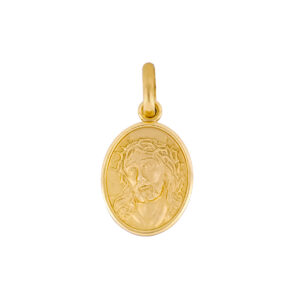 Medalla divino rostro de oro