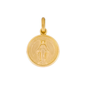 Medalla virgen milagrosa de oro