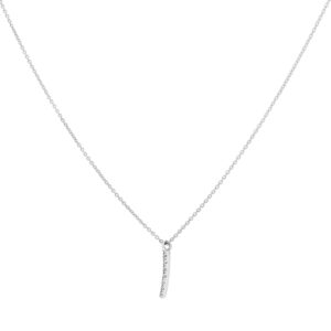 Inicial I de oro con diamantes - Imagen 2