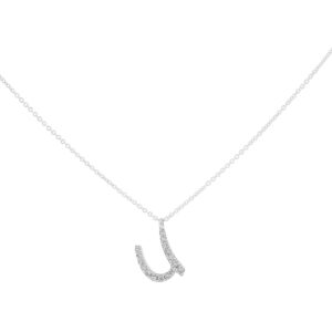 Inicial U de oro con diamantes