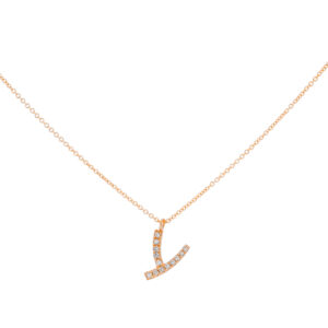 Inicial Y de oro con diamantes
