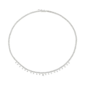 Gargantilla con diamantes.