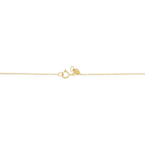 Dije cruz de oro amarillo con diamantes - Imagen 3