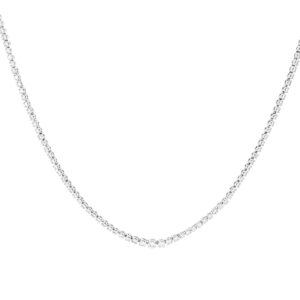 Gargantilla tenis de oro blanco con diamantes