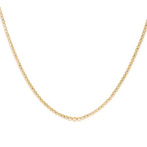 Gargantilla tenis de oro con diamantes