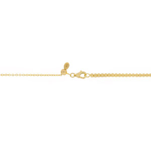 Gargantilla tennis de oro amarillo con diamantes - Imagen 3
