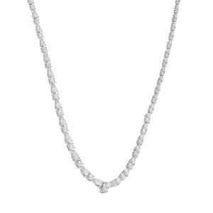 Gargantilla con Diamantes de Oro blanco - Imagen 2