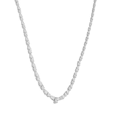 Gargantilla con Diamantes de Oro blanco - Imagen 2