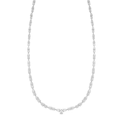 Gargantilla con Diamantes de Oro blanco