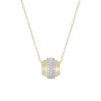Dije de Oro Amarillo con Diamantes
