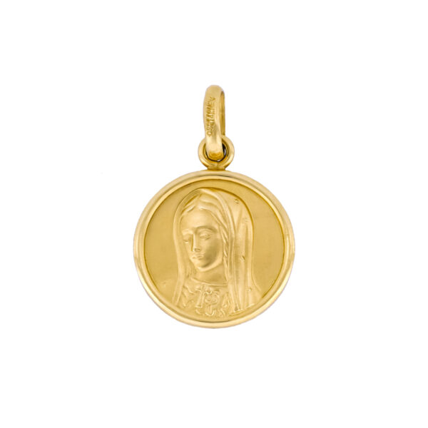 Medalla madona de oro
