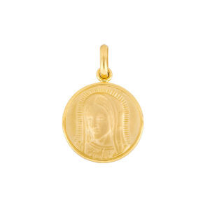 Medalla virgen de Guadalupe de oro