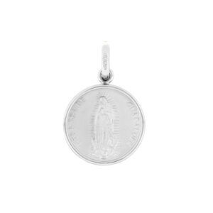 Medalla virgen de Guadalupe de oro