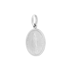Medalla virgen de Guadalupe de oro - Imagen 2
