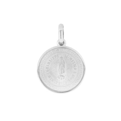 Medalla virgen de Guadalupe de oro