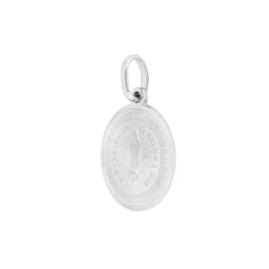 Medalla virgen de Guadalupe de oro - Imagen 2