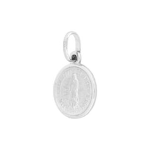 Medalla escapulario virgen de Guadalupe de oro - Imagen 2