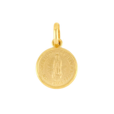 Medalla escapulario virgen de Guadalupe de oro