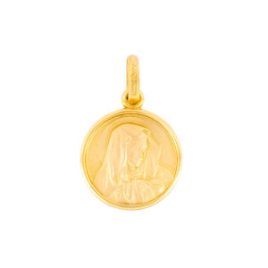 Medalla virgen dolorosa de oro