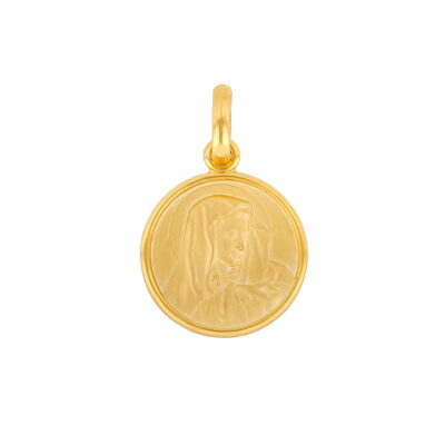 Medalla Virgen Dolorosa de oro