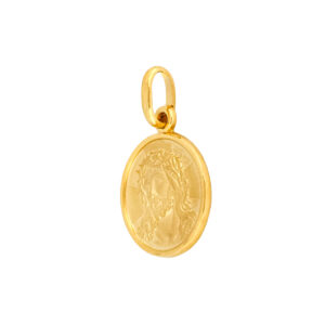 Medalla divino rostro de oro - Imagen 2