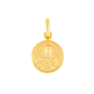 Medalla sagrado corazón de oro