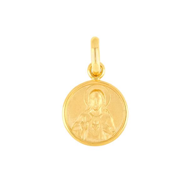 Medalla sagrado corazón de oro