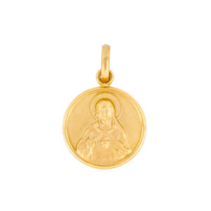 Medalla sagrado corazon de oro