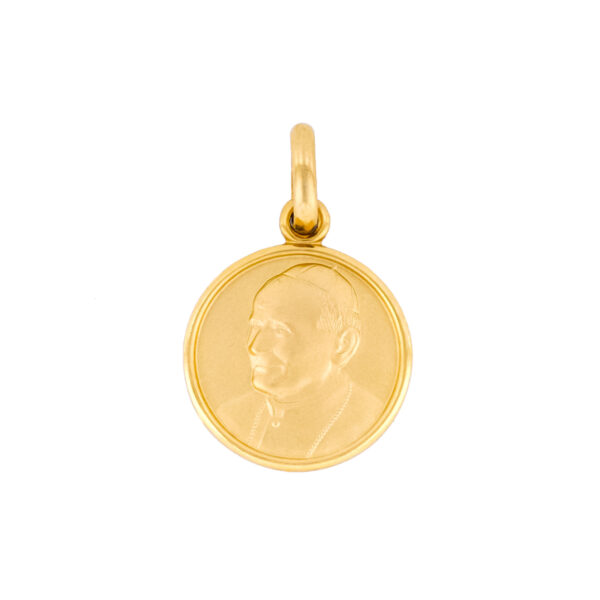Medalla Papa Juan Pablo II de oro