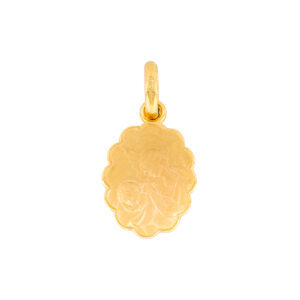 Medalla angel de la guarda de oro