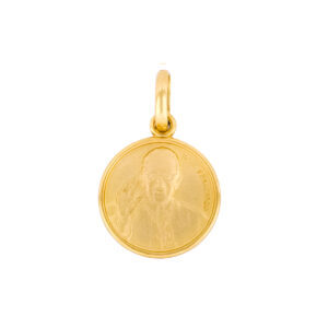 Medalla papa Francisco de oro