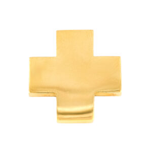 Dije Cruz grande de oro