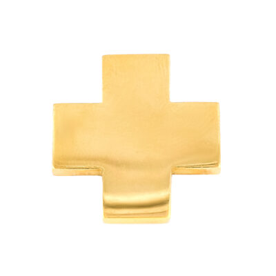 Dije Cruz grande de oro