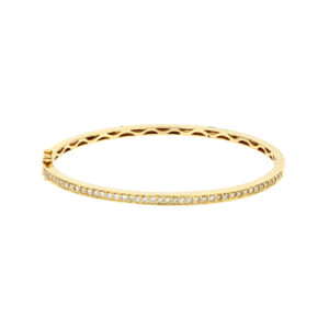 Aro en oro con diamantes
