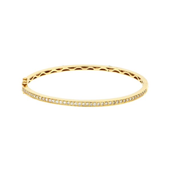 Aro en oro con diamantes